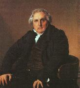 Jean-Auguste Dominique Ingres, Portrait of Louis Francois Bertin
